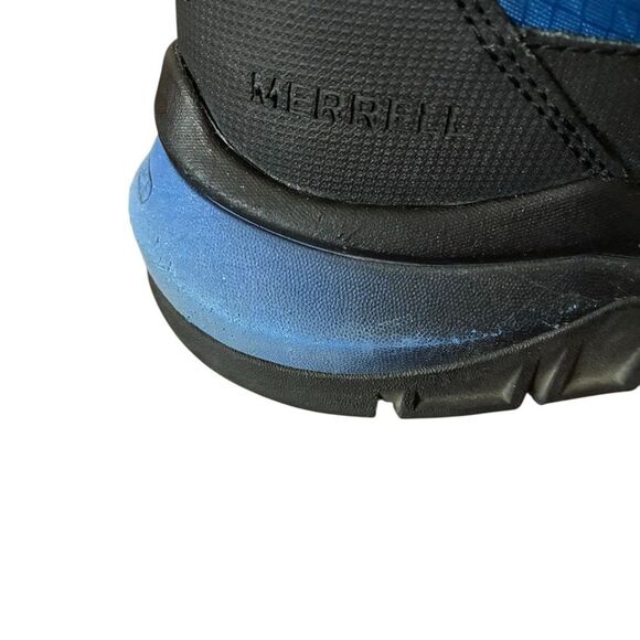 Merrill Men's Black and Blue Work Shoes Size 6.5 - Picture 8 of 15